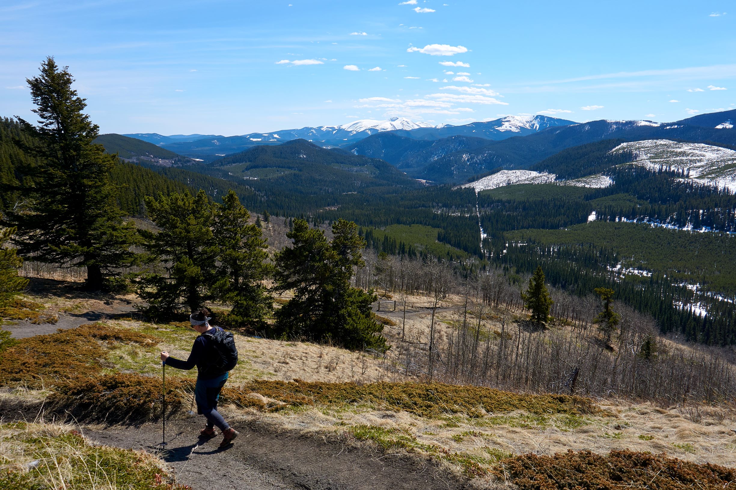 Hiking at Eagle Hill Near Calgary