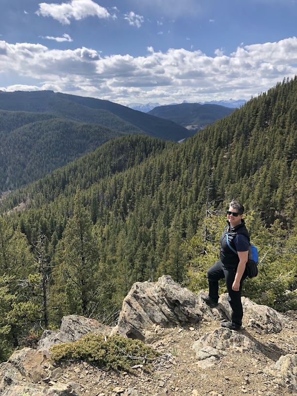 Hiking Deer Ridge Trail Near Calgary